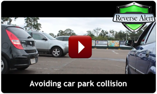 Reverse Alert sensors avoiding carpark collision