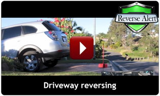 Driveway reversing with Reverse Alert